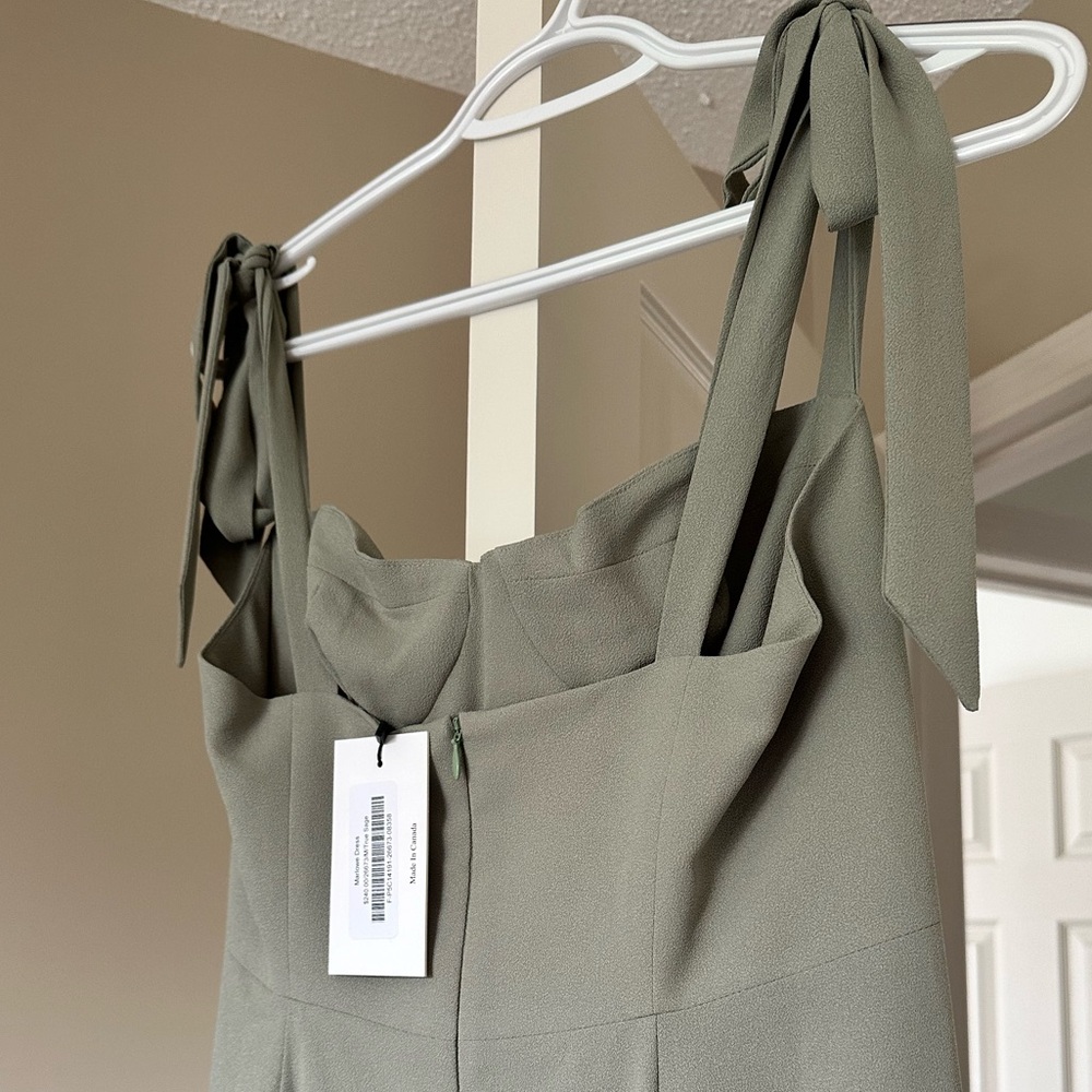 Park & Fifth Sage Green Midi Dress - Picture 5 of 8
